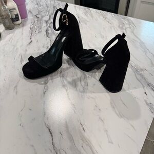Chic Black Women's Block Heels